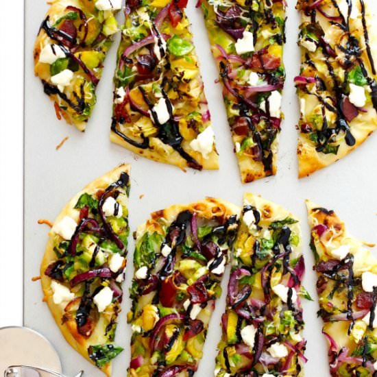 Brussels Sprouts & Bacon Flatbread