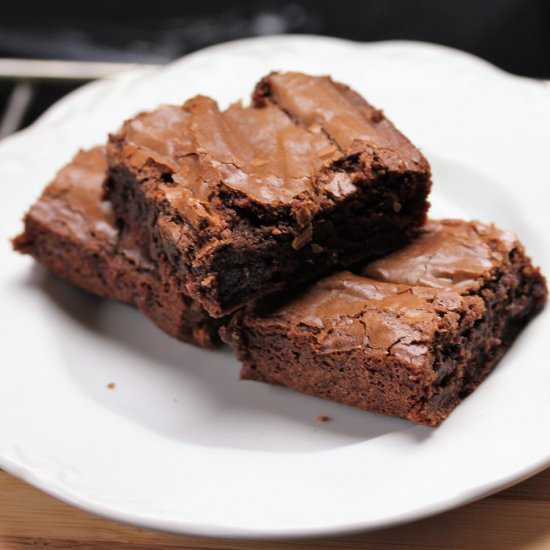 Fudge Brownies for Two