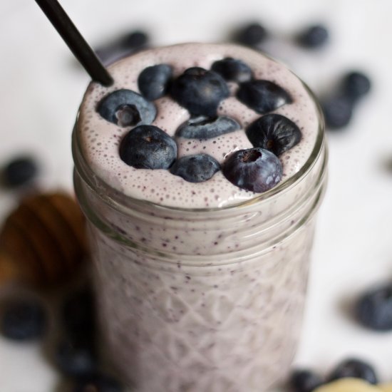 Blue-Nana Muffin Smoothie