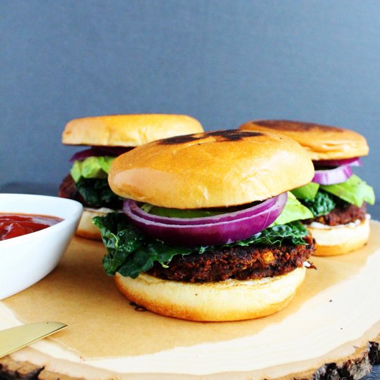 Juice Pulp Veggie Burgers