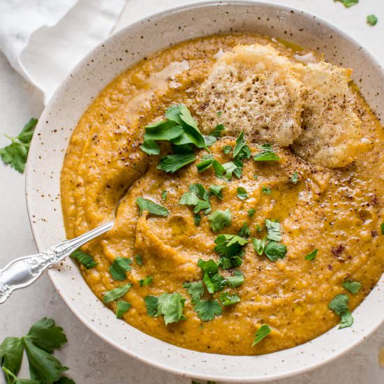 Butternut Squash & Cauliflower Soup