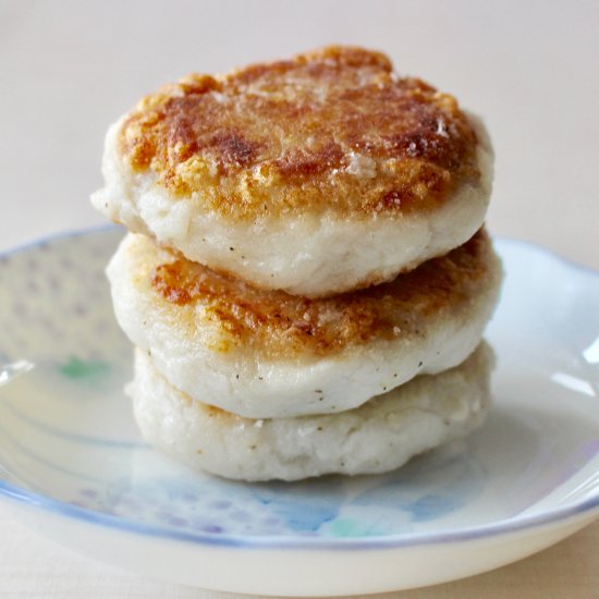 Crispy Taro Fritters