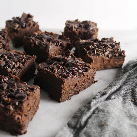 Avocado Fudge Brownies