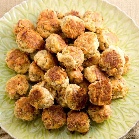 Gluten-Free Sausage Balls