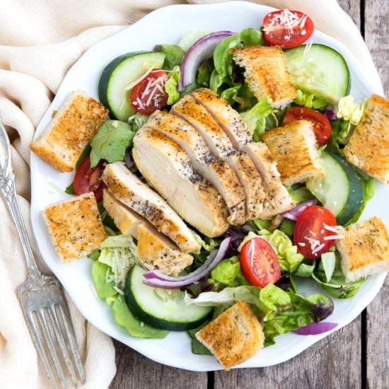 Chicken Panzanella Salad