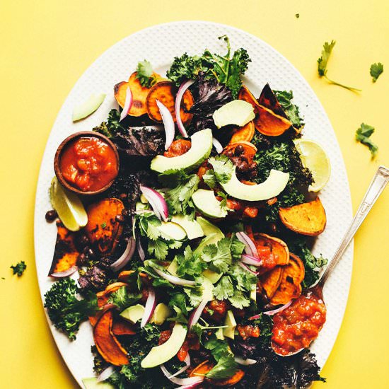 30-Minute Kale Chip Nachos!