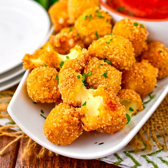 Gluten-Free Mozzarella Bites