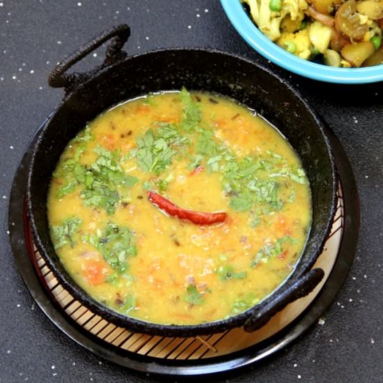 Bengali Red Lentils with Cilantro