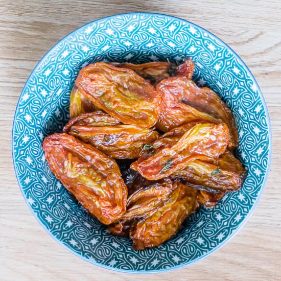 Amazing Easy Oven Roasted Tomatoes