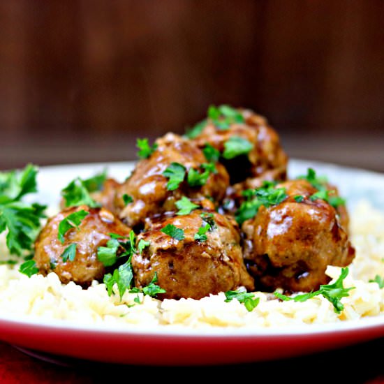 Teriyaki Turkey Meatballs