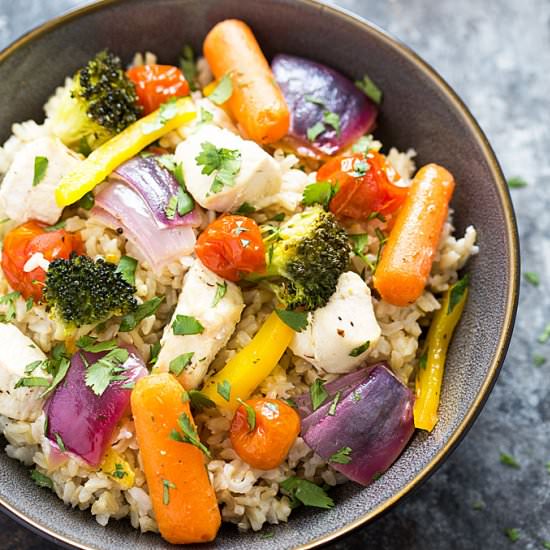 Sheet Pan Chicken and Vegetables