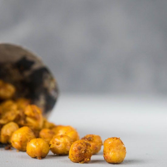 Roasted Garam Masala Chickpeas