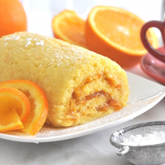 Orange Roll Cake