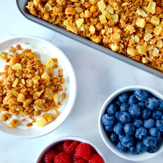 Homemade Coconut Granola