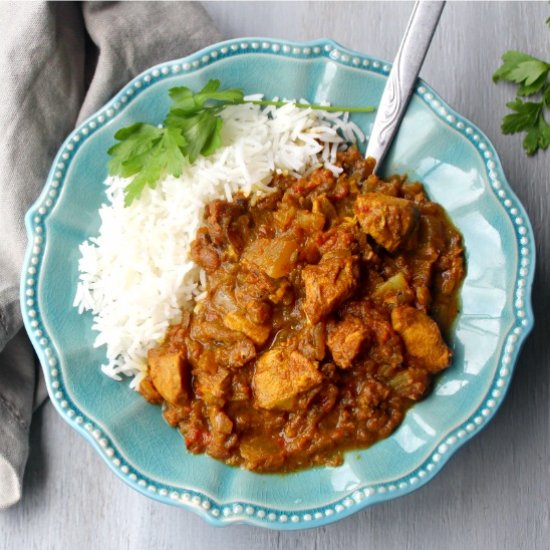 Sweet & Sour Malay Chicken Curry