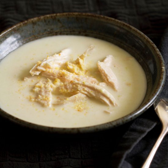 Chicken & Cornbread Buttermilk Soup