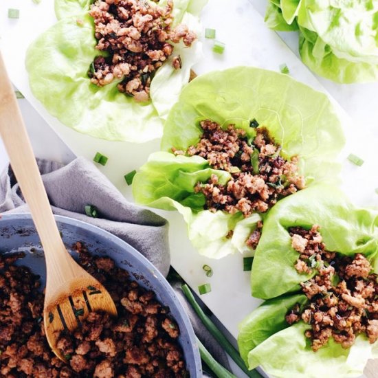 Pork Lettuce Wraps