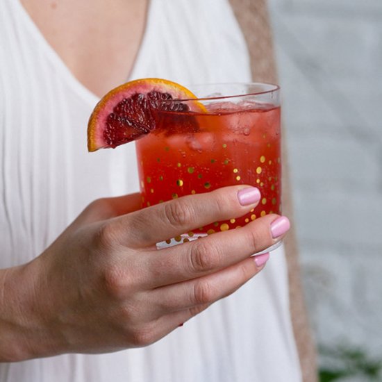 Blood Orange Spritz