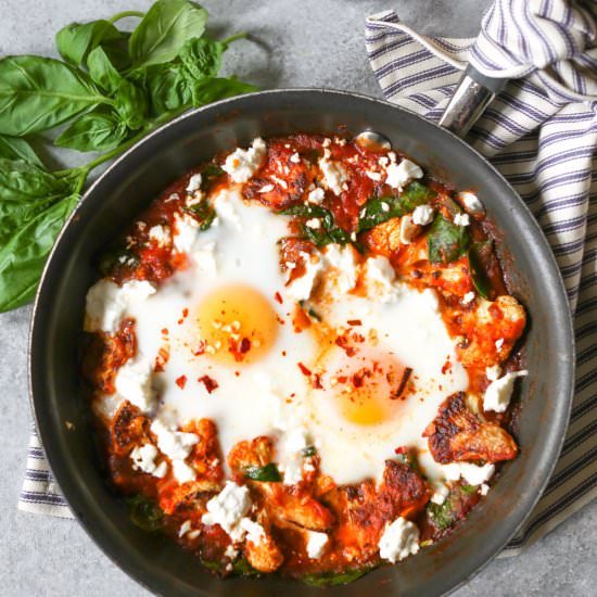 5-Ingredient Skillet Eggs