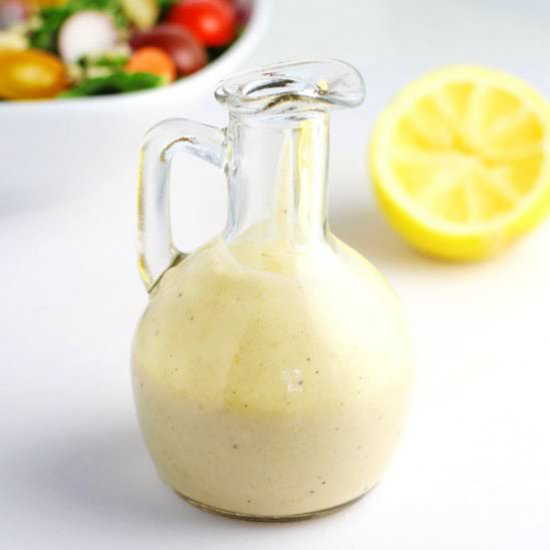 Lemon Tahini Salad Dressing