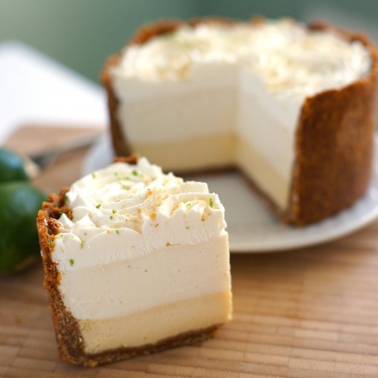 Triple Decker Key Lime Pie