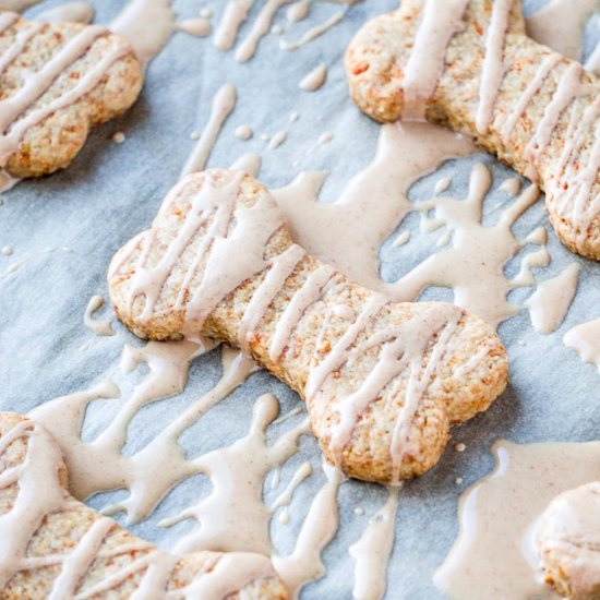 Carrot & Peanut Butter Dog Treats