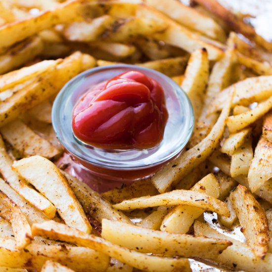 Oven Baked Seasoned French Fries