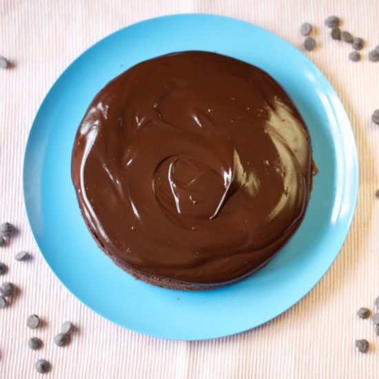 Glossy Chocolate Cake