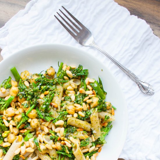 Broccolini Pesto Pasta