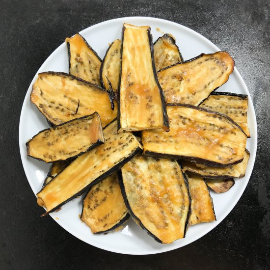 Miso Glazed Eggplant