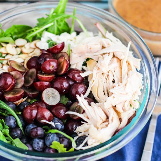 Rainbow Chicken Salad