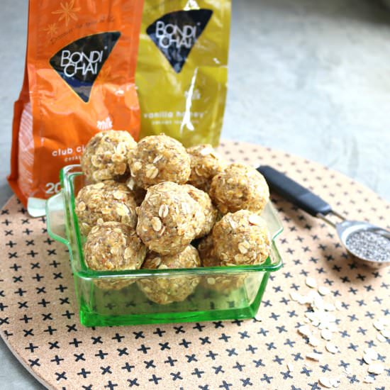 Pumpkin Chai Protein Balls