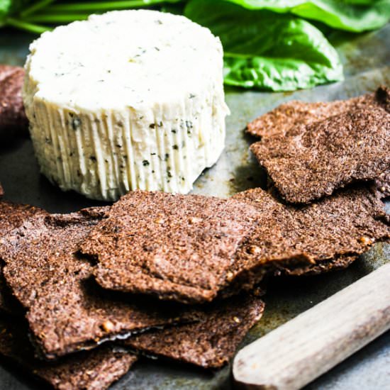 Superfood Flax Seed Crackers