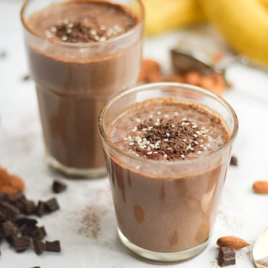 Chocolate Tahini Smoothie