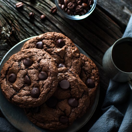 Espresso Chip Cookies