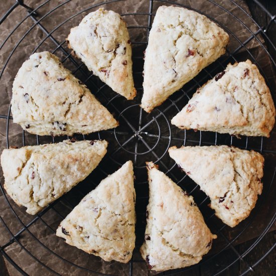 Mini Cranberry-Orange Scones