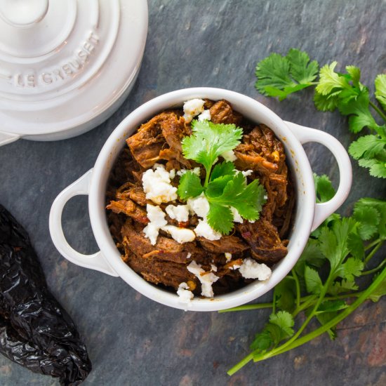 Mexican Shredded Braised Beef