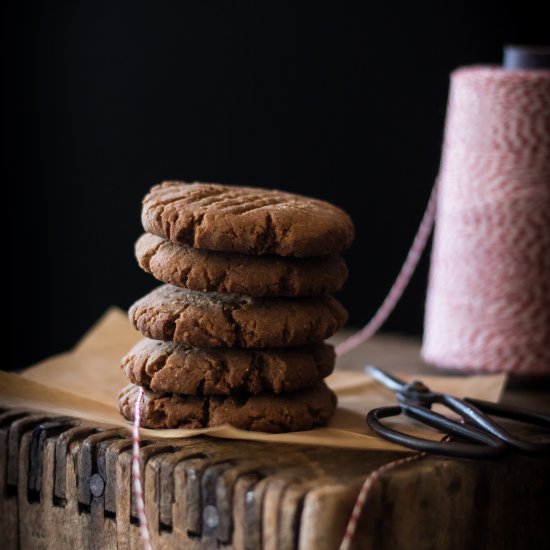 Chines 5-Spice Molasses Cookies