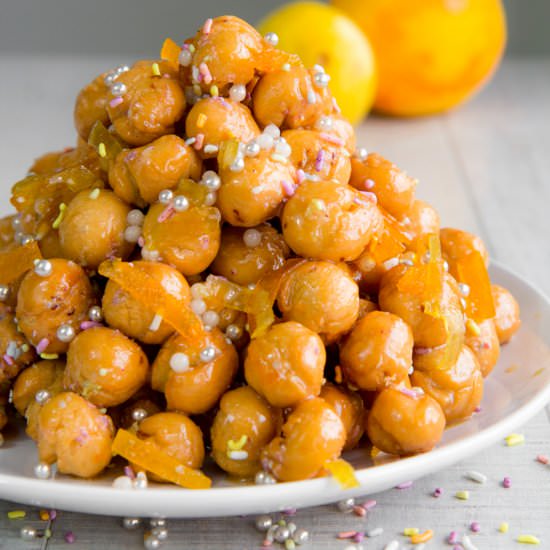 Stuffoli – Italian Honey Balls