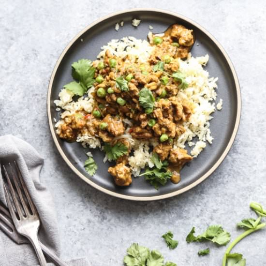 Slow Cooker Indian Chicken Kheema