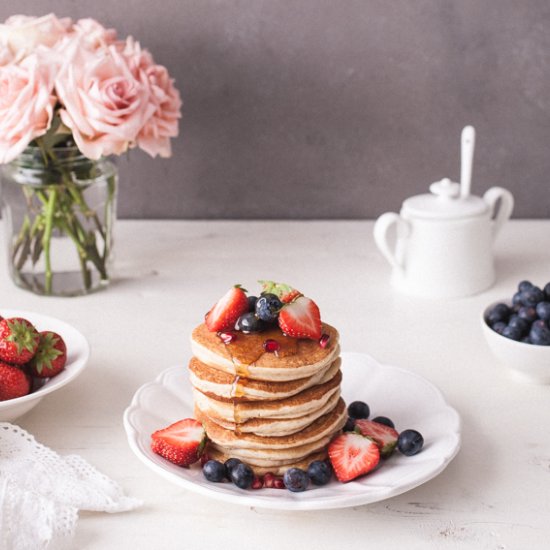 Fluffy Ricotta Pancakes