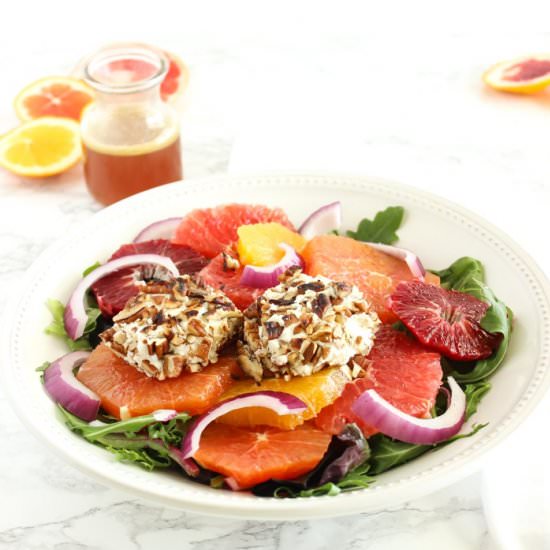 Pecan, Goat Cheese, and Citrus Salad