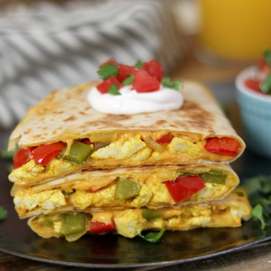 Vegan Breakfast Quesadilla