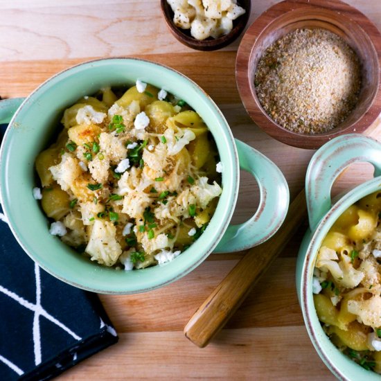 Cauliflower Macaroni and Cheese