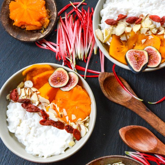 Dahi Chura; Yoghurt Rice Bowl GF