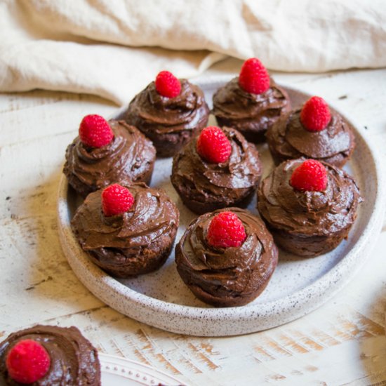 Sweet Potato Chocolate Cupcakes