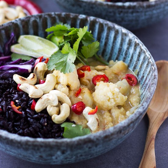 Cauliflower & Red Lentil Curry