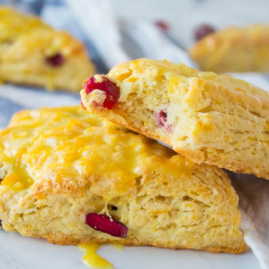 Orange Cranberry Scones