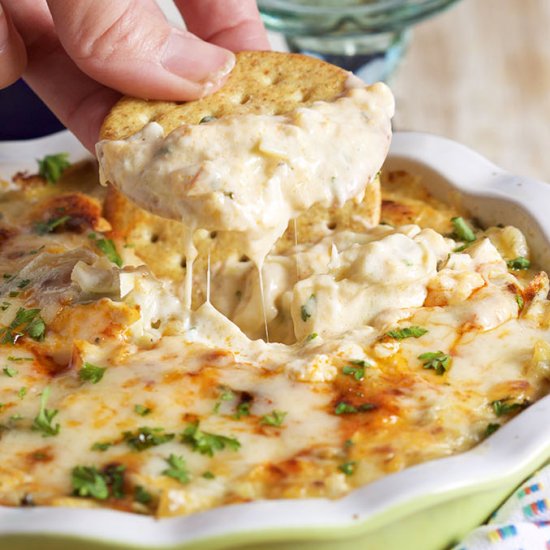 Hot Artichoke Asiago Dip