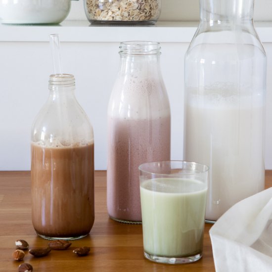 Almond Milk, Three Ways